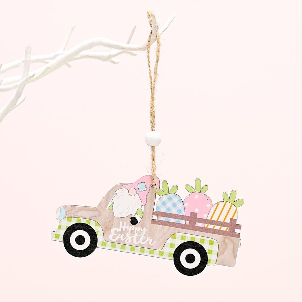 Jane Miếng Dán Trang Trí Sổ Tay DIY Hình Xe Hơi Thỏ Phục Sinh