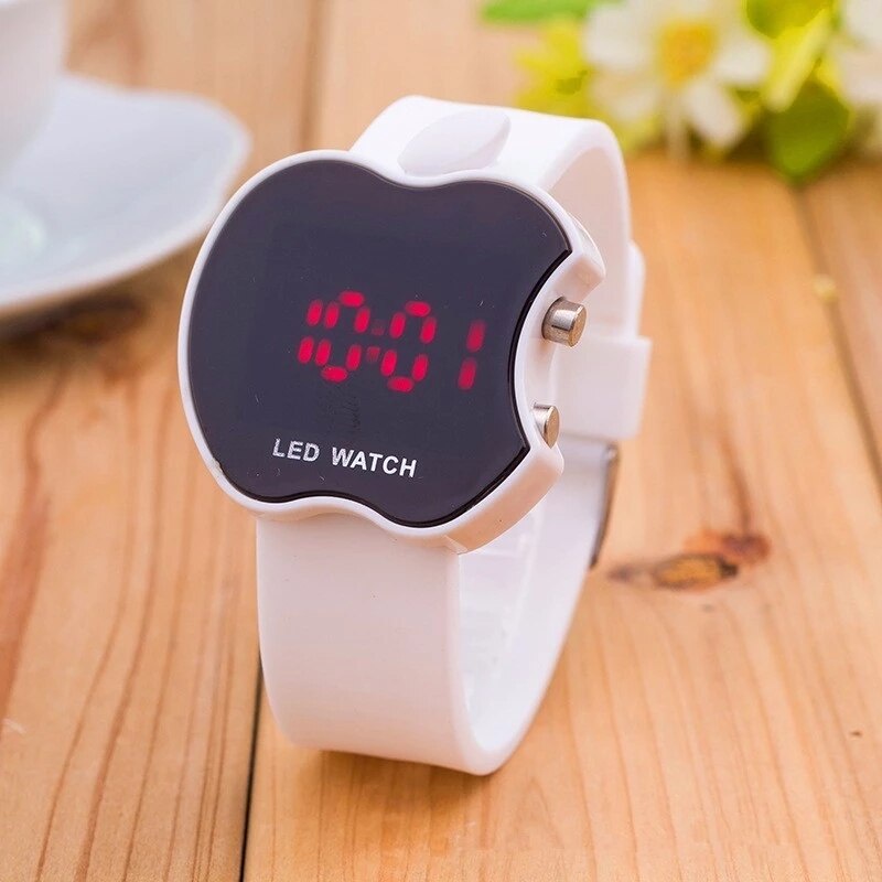 Đồng Hồ Đeo Tay Điện Tử Dây Silicone Đèn LED Màu Kẹo Thương Hiệu Reloj Mujer Mới Cao Cấp Làm Quà Tặng Thể Thao Cho Trẻ