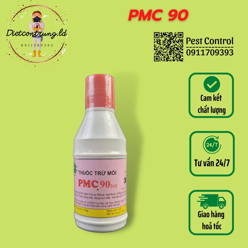 Thuốc trừ mối PMC 90 - diệt hoàn toàn ổ mối