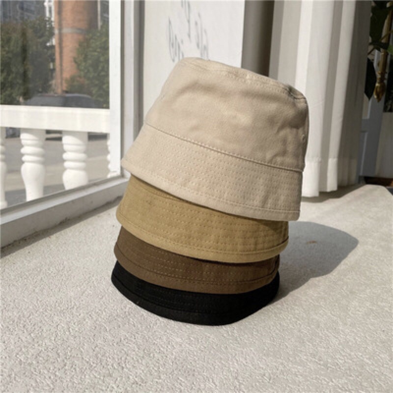 Mũ bucket vành nhỏ cho mẹ và bé 2-6 tuổi chất kaki đẹp
