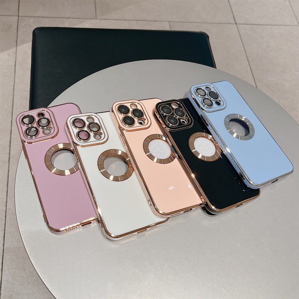 Ốp Điện Thoại Mềm Mạ 6D Sang Trọng Bảo Vệ Camera Cho iPhone 11 Pro MAX 12 13 Pro MAX Xr XS MAX Sự Bảo Vệ