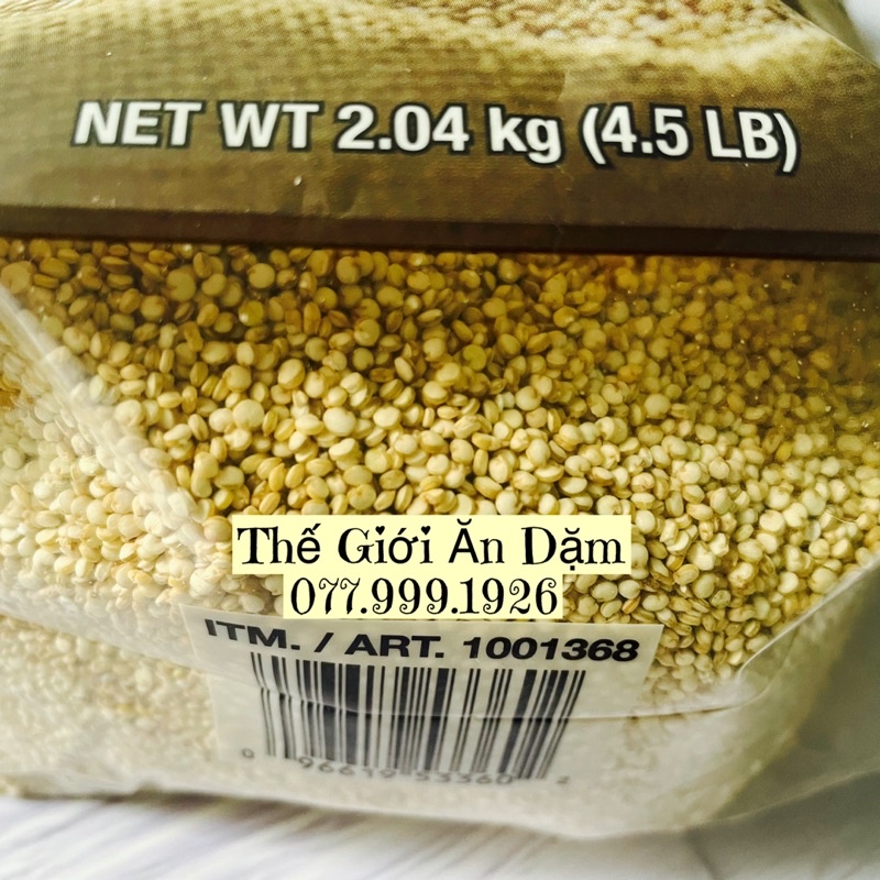 Hạt Diêm Mạch Quinoa Hữu Cơ Kirkland 2kg