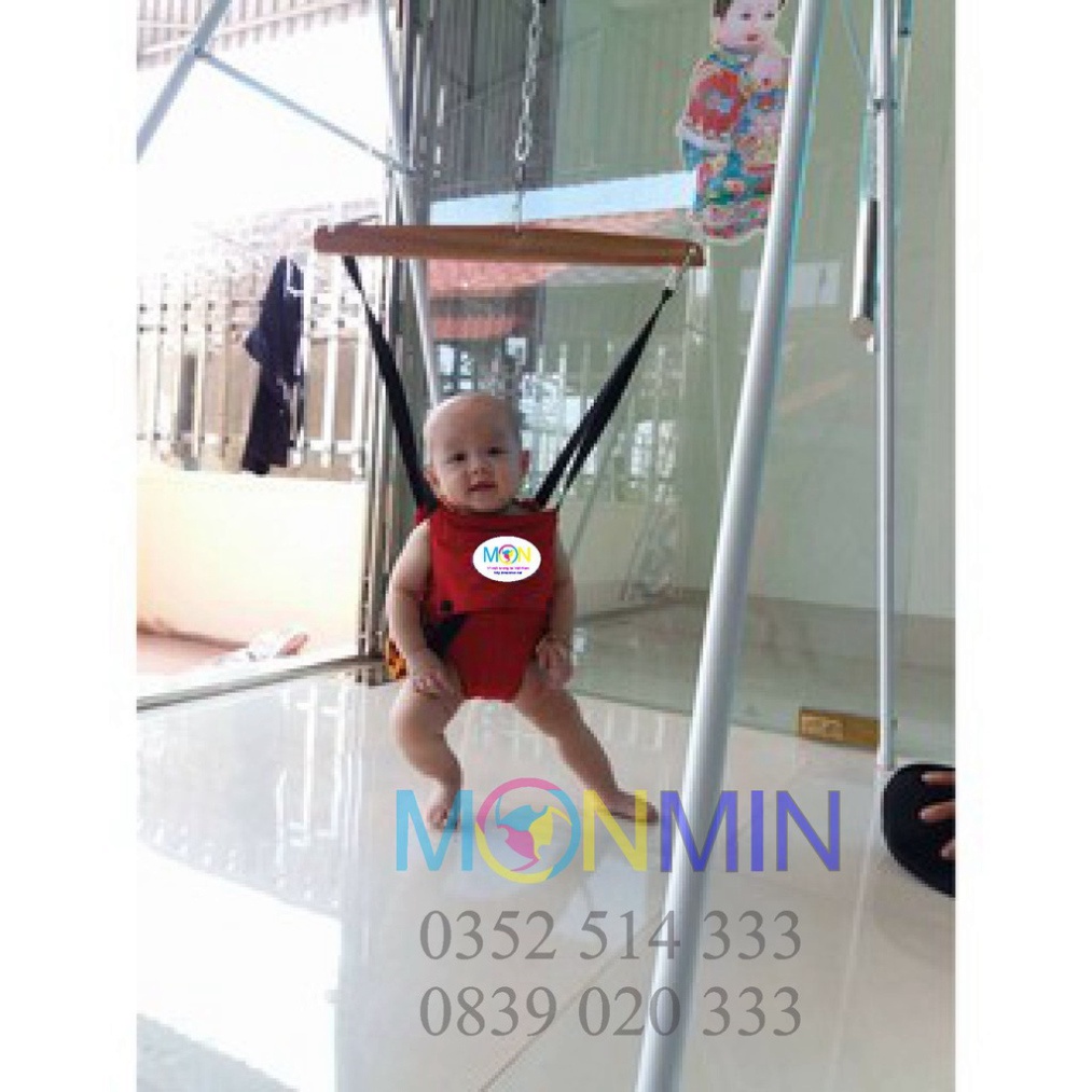 Phụ kiện Xích đu nhún nhảy tập đi - Xà đu đa năng Satech - Chưa bao gồm khung vận động cho bé