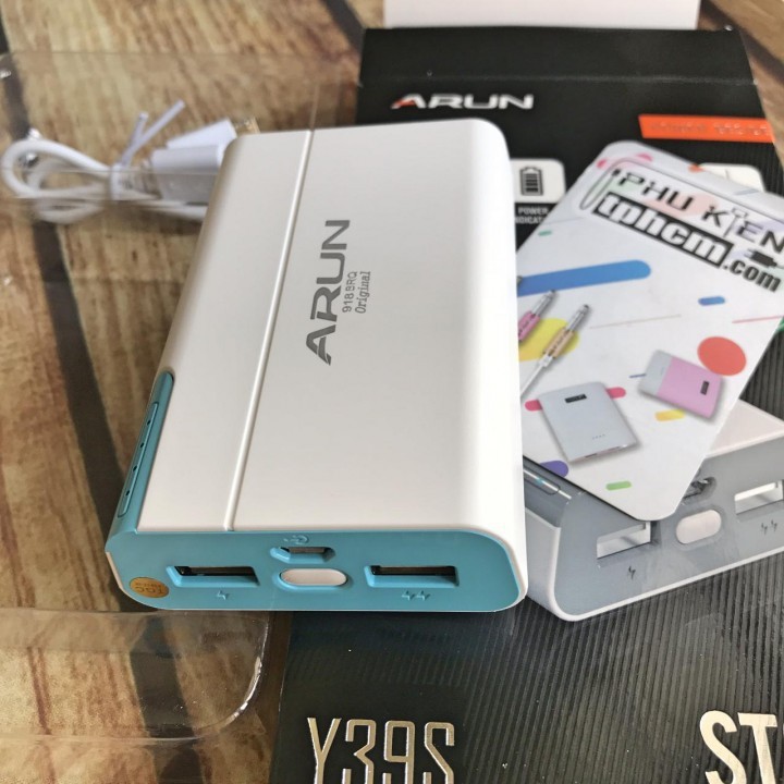 Sạc dự phòng 8400mAh 2 cổng USB sạc nhanh - Y39S