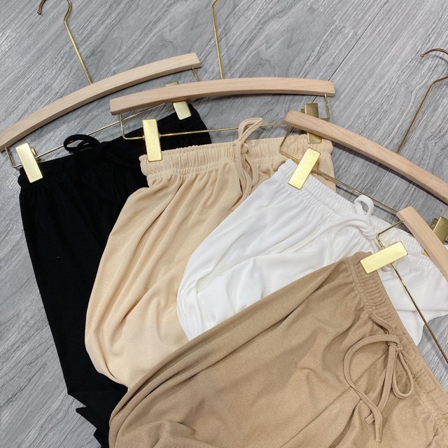 Quần Ống Rộng Tăm Cạp Chun freeship ảnh thật clip