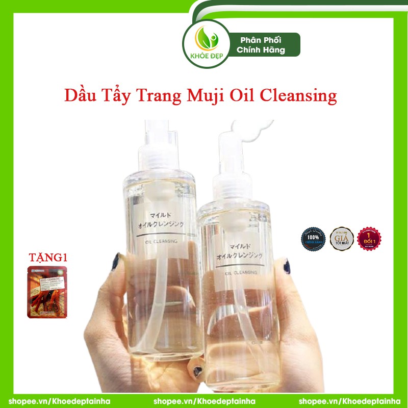 [ CHÍNH HÃNG ] Dầu Tẩy Trang Muji Oil Cleansing - 200ml