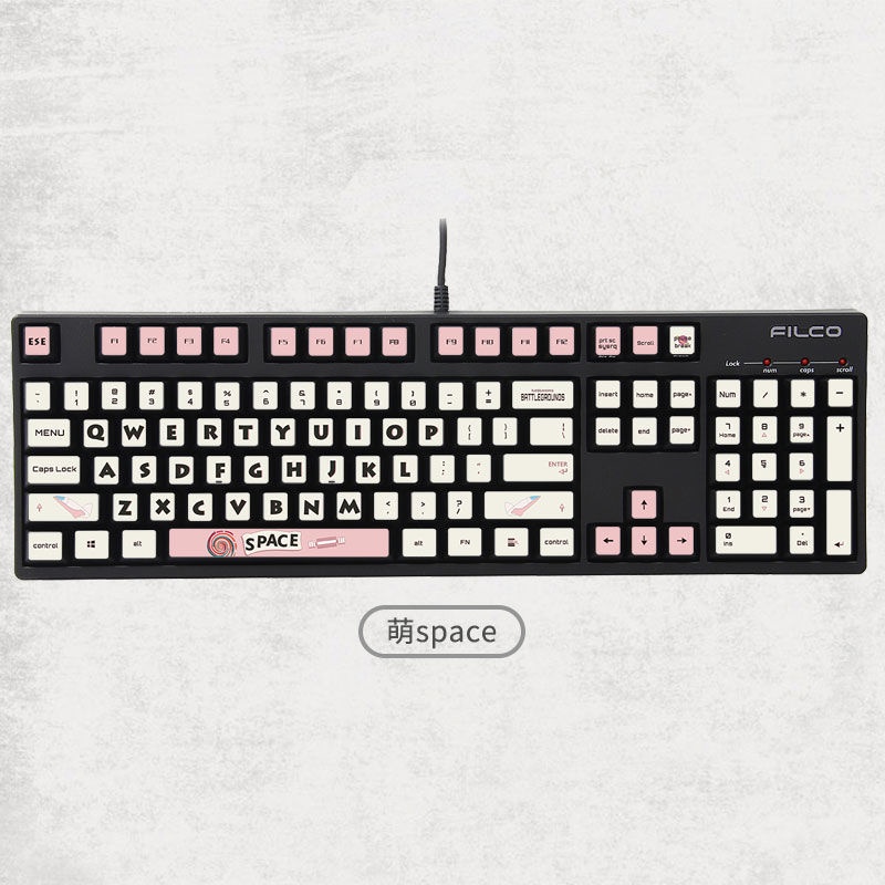 Miếng Dán Trang Trí Bàn Phím Máy Tính Laptop Họa Tiết Hoạt Hình Dễ Thương