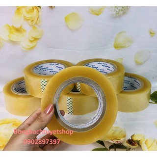 Cuộn băng keo trong siêu dính tiện lợi 200 yard ( 1 cuộn ) – Băng keo dán thùng