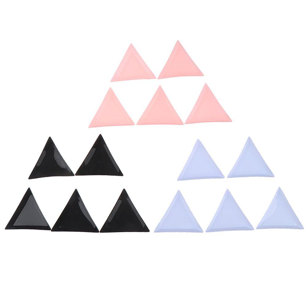 OCEANMAP Khay Nhựa Tam Giác 3 Màu Phân Loại Hạt Đá Trang Trí Móng Tay