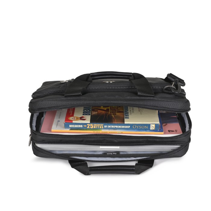 Túi xách laptop Mikkor The Ralph Briefcase Black