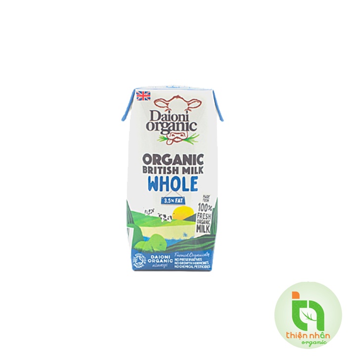 Sữa tươi hữu cơ Daioni 200ml