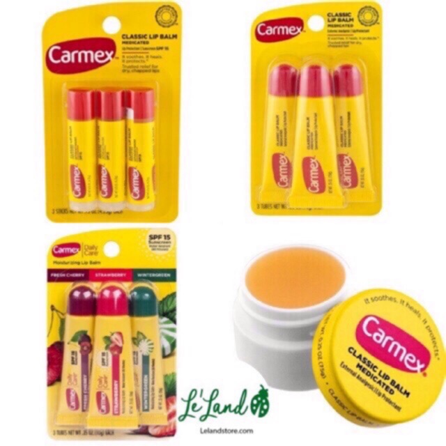 Bill US - Săn Sale 50% - Son dưỡng môi CARMEX bán chạy tại Mỹ