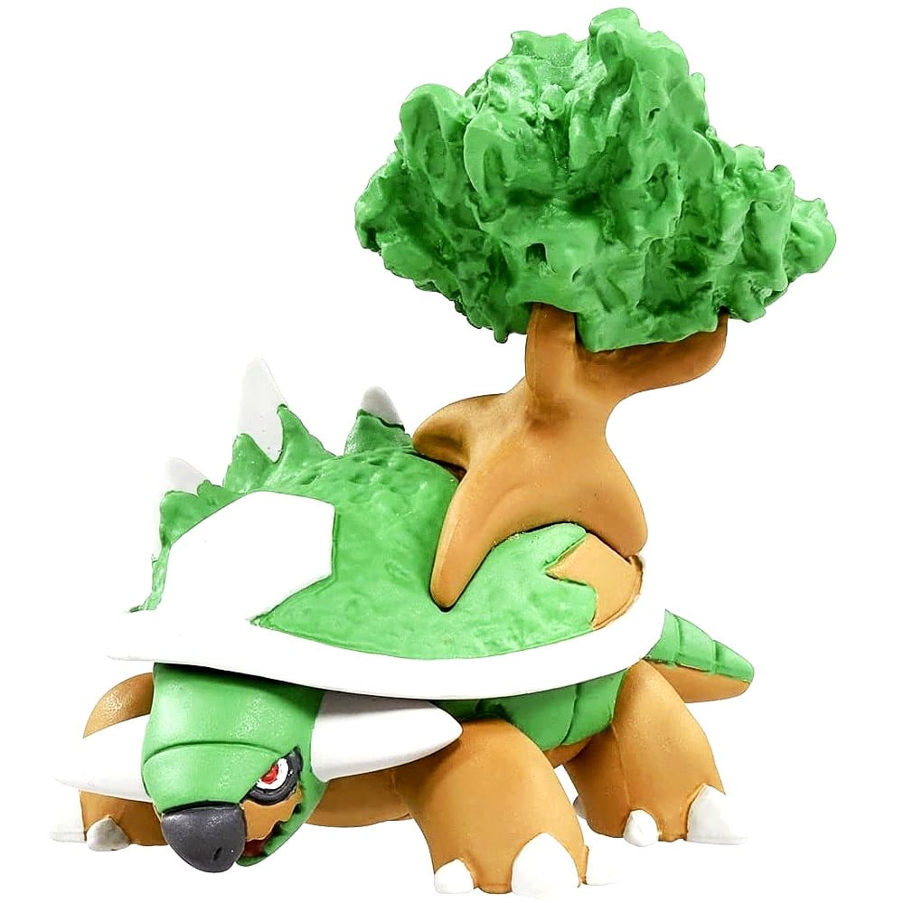 (hot) Mô Hình Pokemon Torterra của Takara TOMY Nhật Bản Standard Size 4cm, cấp 3 Turtwig - Pokemon Figure Moncolle Shop