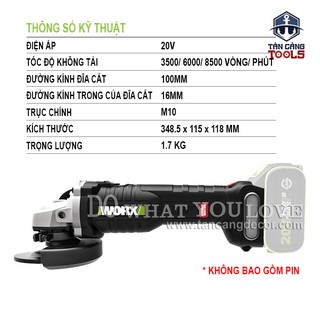 MÁY MÀI WORX WU808.9