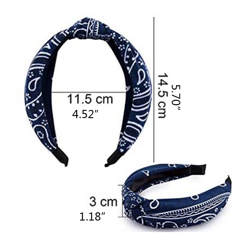 Set 6 Băng Đô Họa Tiết Hoa Phong Cách Boho Cổ Điển Dành Cho Nữ