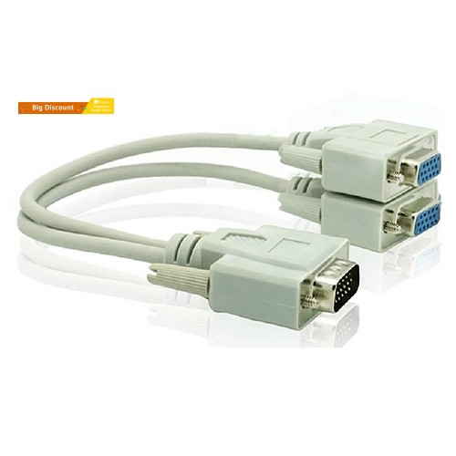 Bộ Chia 2 Cổng Vga Svga 2 Đầu Âm 15 Pin | BigBuy360 - bigbuy360.vn