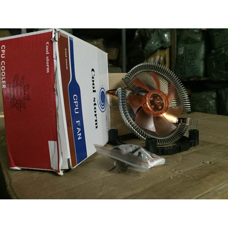 quạt làm mát cpu Fan AMD /775/1155 led.