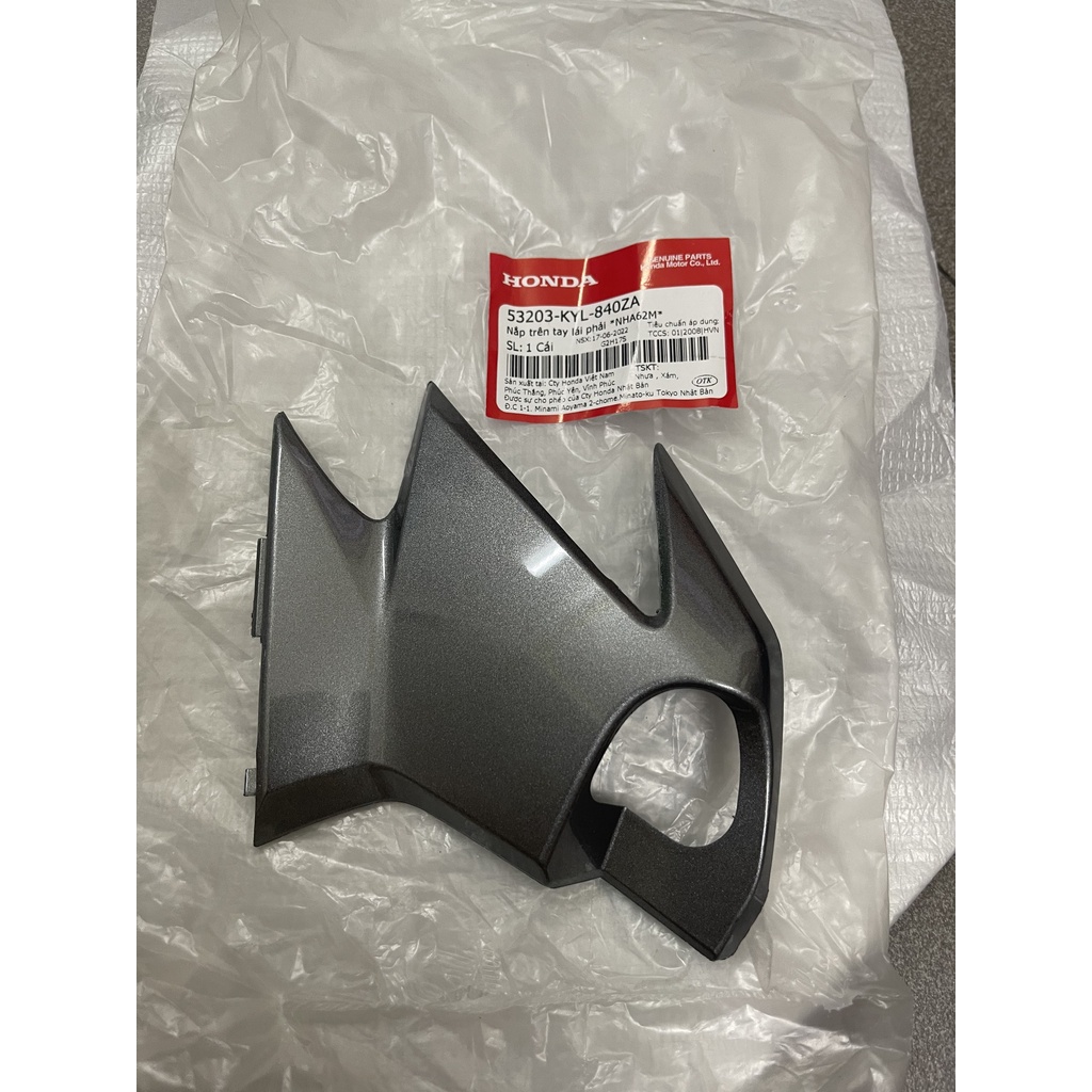 Ốp trên nắp trước tay lái trái phải Future X hàng mới chính hãng 53203KYL 53204KYL