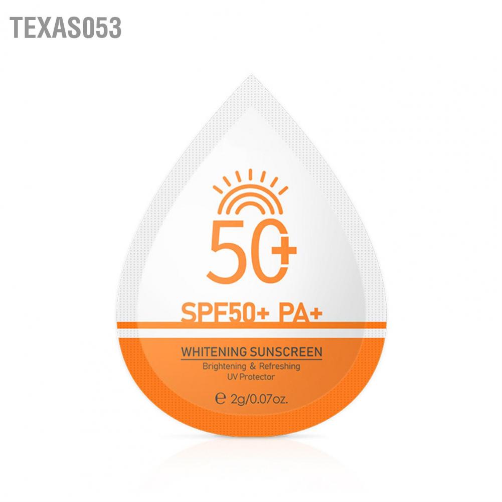 [Hàng mới về] Kem chống nắng chống tia UV làm trắng da SPF50+ PA+ 2g/0.07oz