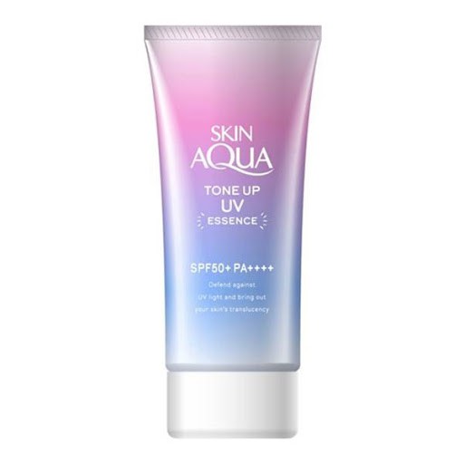 KEM CHỐNG NẮNG NÂNG TÔNG DA SKIN AQUA SPF50+ PA++++ (TUÝP 80G) - HÀNG NHẬT NỘI ĐỊA