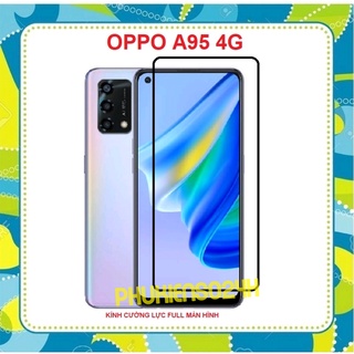 Kính Cường Lực Oppo A60 A58 4G A78 4G A98 5G A95 4G - A76 A96 4G Full Màn Full Keo Không Chấm Liti