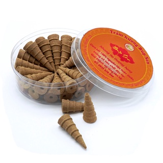 Nhang Nụ Trầm Hương Sạch Trầm Hương Tự Nhiên Organic 42 Viên một Hộp