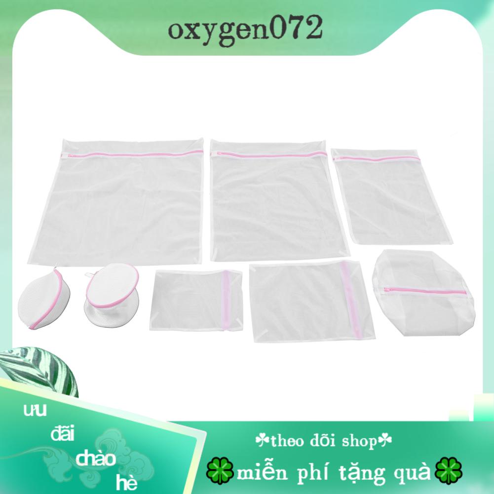 Set 8 Túi Lưới Giặt Đồ Đa Năng Có Thể Tái Sử Dụng