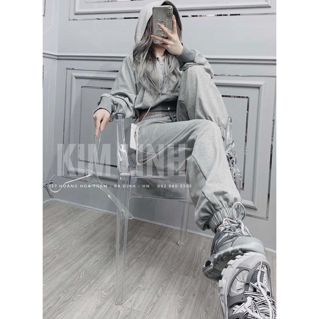 Set Nỉ Trơn Khóa Kéo - Kim Linh Shop