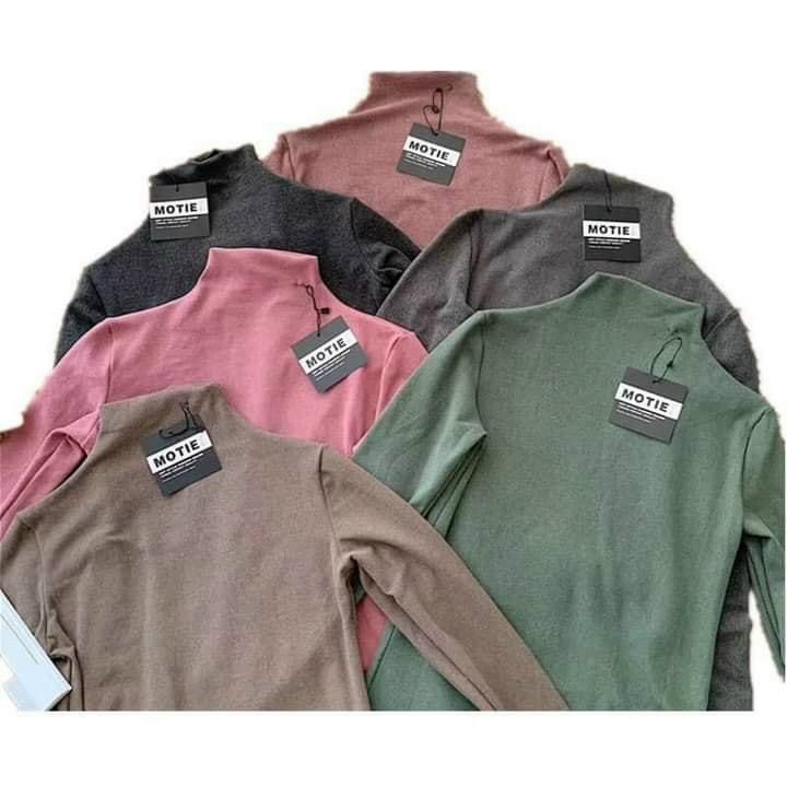 Áo giữ nhiệt cổ 3 phân trơn siêu ấm