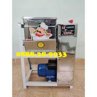 Máy trộn bột nằm ngang, máy nhồi bột ngang 10Kg bột/mẻ động cơ 2.2KW mạnh mẽ thiết kế Inox bền đẹp vệ sinh