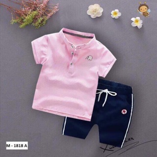 Bộ đồ bé trai hoạ tiết con voi