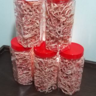Mực xé sợi hấp nước dừa