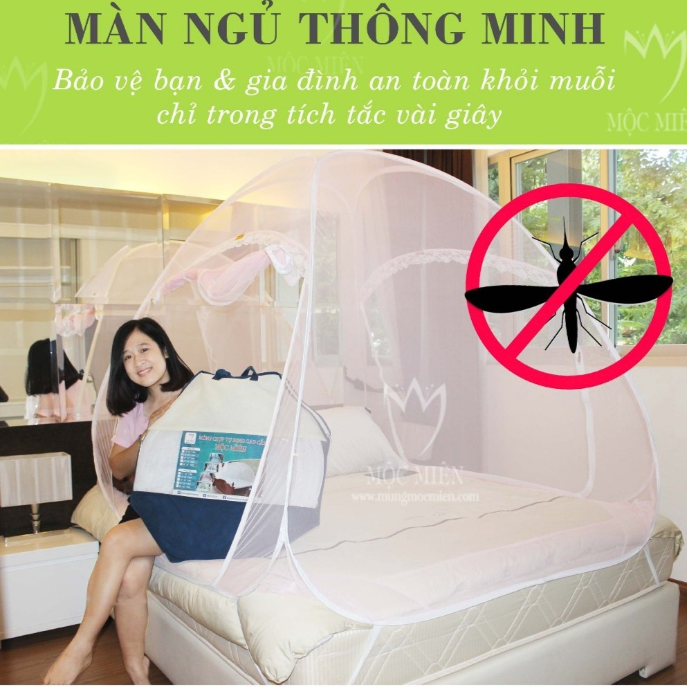 Màn chụp tự bung đỉnh tù Mộc Miên