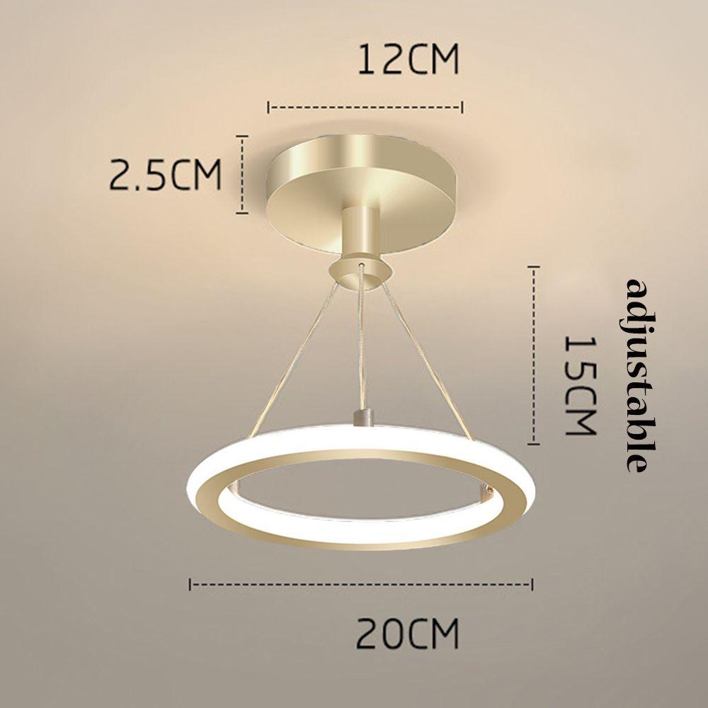 Đèn Trần LED Mặt Dây Chuyền Thiên Nhiên Mới