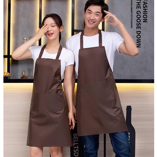 Tạp dề trơn dài tạp dề phục vụ Nam Nữ Tạp dề Phục VỤ chất đẹp nhiều màu sẵn kèm video