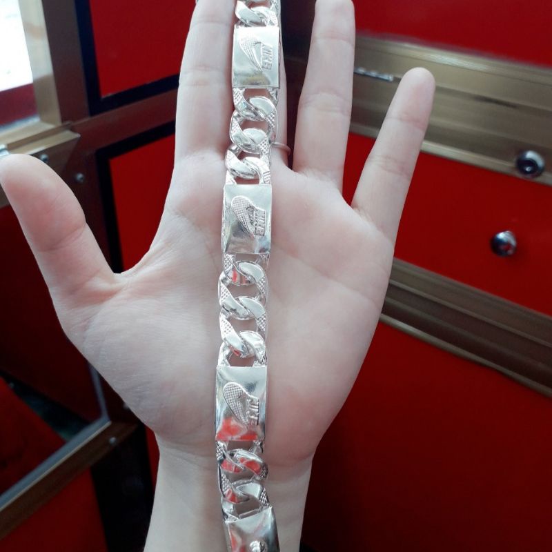 lắc tay nam bạc ta nike 🌼 YN JEWELRY