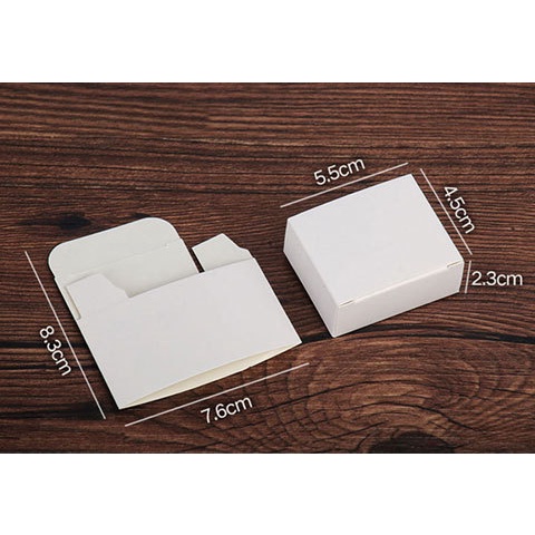 Set 100 tấm thẻ giấy lót trong hộp quà tặng DIY