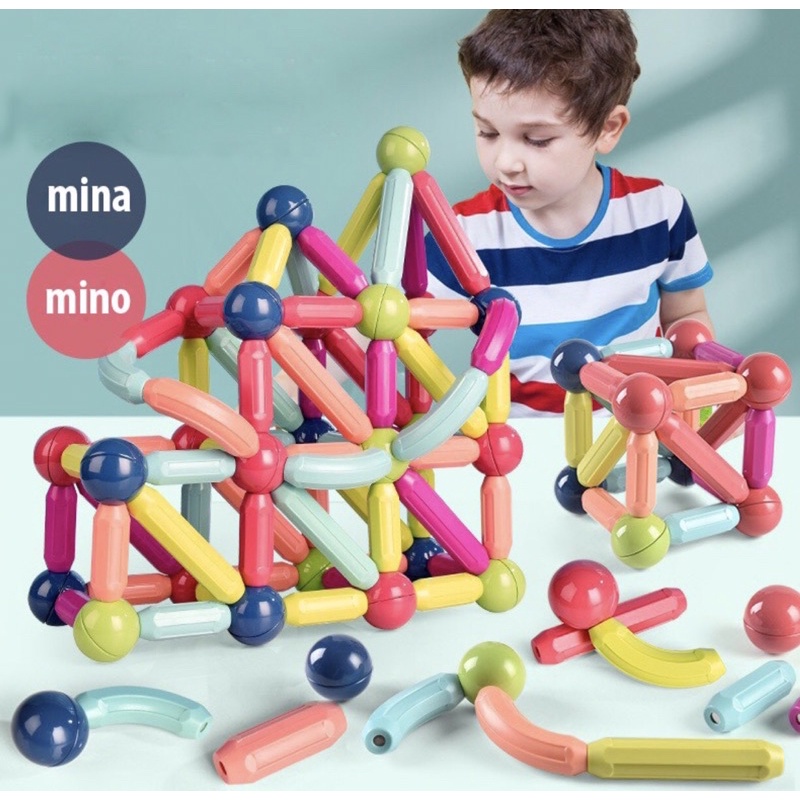 Đồ chơi xếp hình nam châm magnetic từ tính cho bé