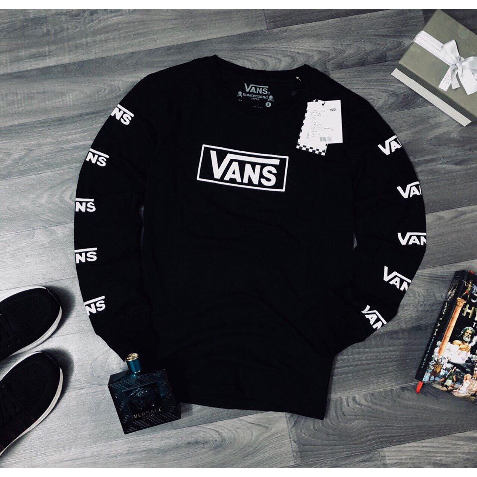 Áo Vans Chính Hãng Long Sleeve Tee Black | BigBuy360 - bigbuy360.vn