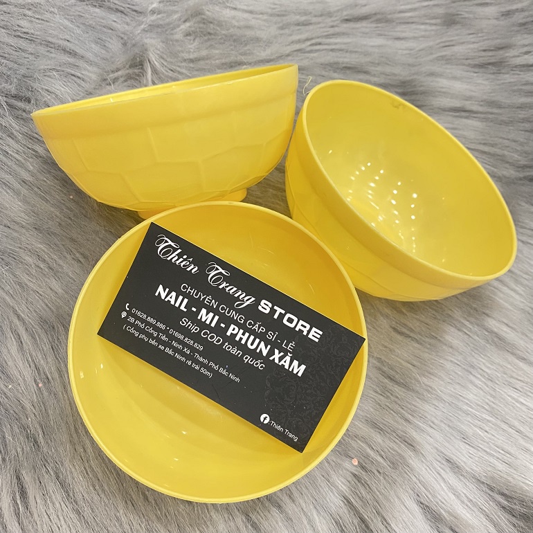 Bát tập vẽ nail vàng dễ dàng để làm nails