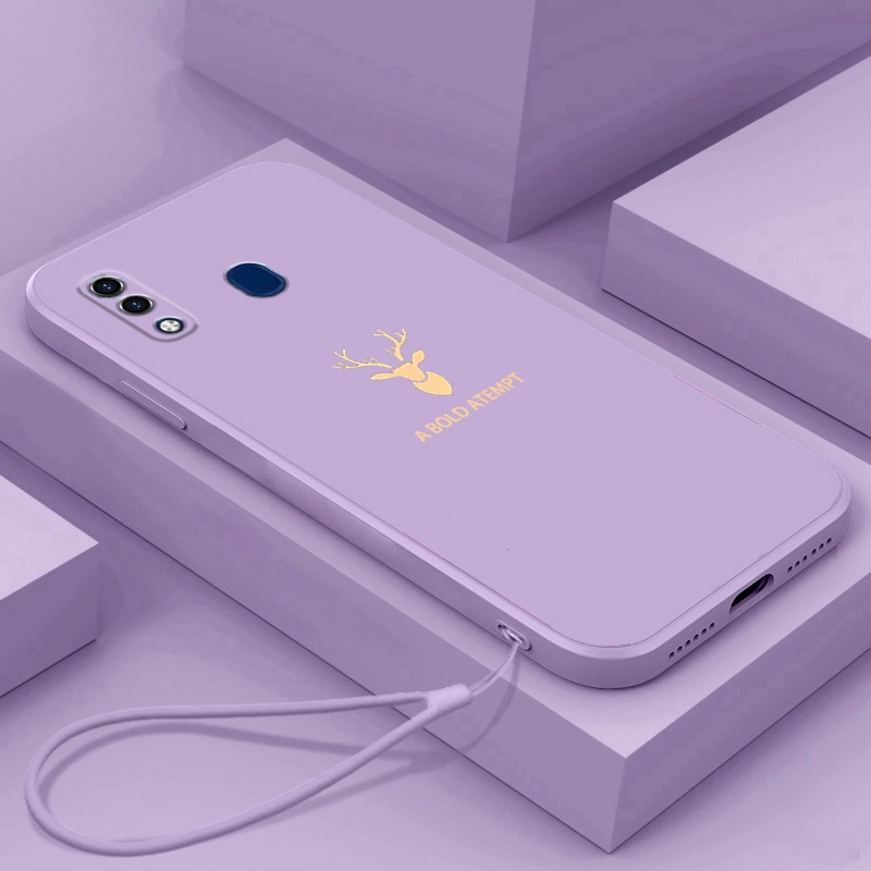 Ốp lưng samsung a20 samsung a30 Ốp Điện Thoại Silicone Mềm Bảo Vệ Cho samsung a20 samsung a30 YTLT01 viền vuông cute
