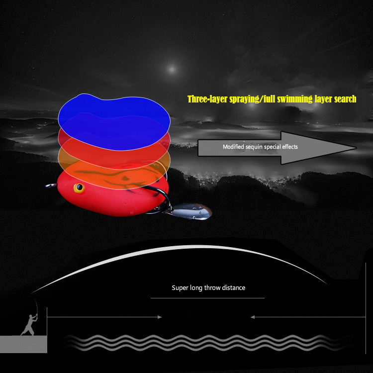 7g/12g Mồi giả câu cá lóc Nhái hơi lure Super Frog giá rẻ siêu nhậy
