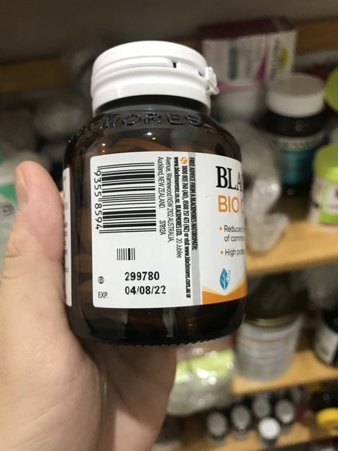 Viên Uống Vitamin C Blackmores Bio C 1000mg [150/62v]