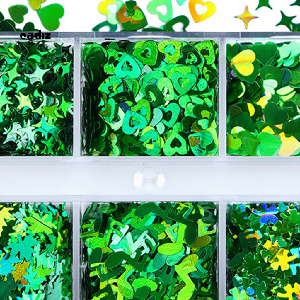 Phụ Kiện Trang Trí Móng Tay Hình Cỏ Bốn Lá Sang Trọng