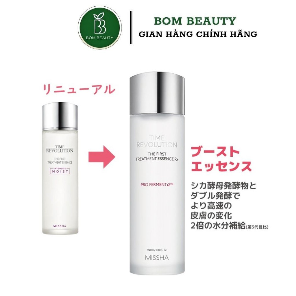 Nước Thần Dưỡng Trắng, Chống Lão Hóa Missha Time Revolution The First Treatment Essence Rx 150ml