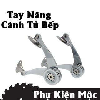 ❌FREE SHIP❌Bản lề tay nâng cánh tủ bếp cao cấp , lực đỡ 20kg có chốt điều chỉnh lực đỡ