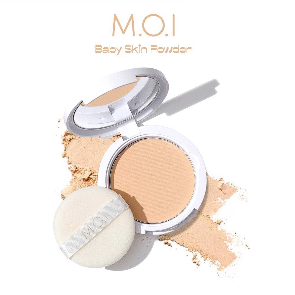 PHẤN PHỦ KIỀM DẦU M.O.I BABY SKIN POWER