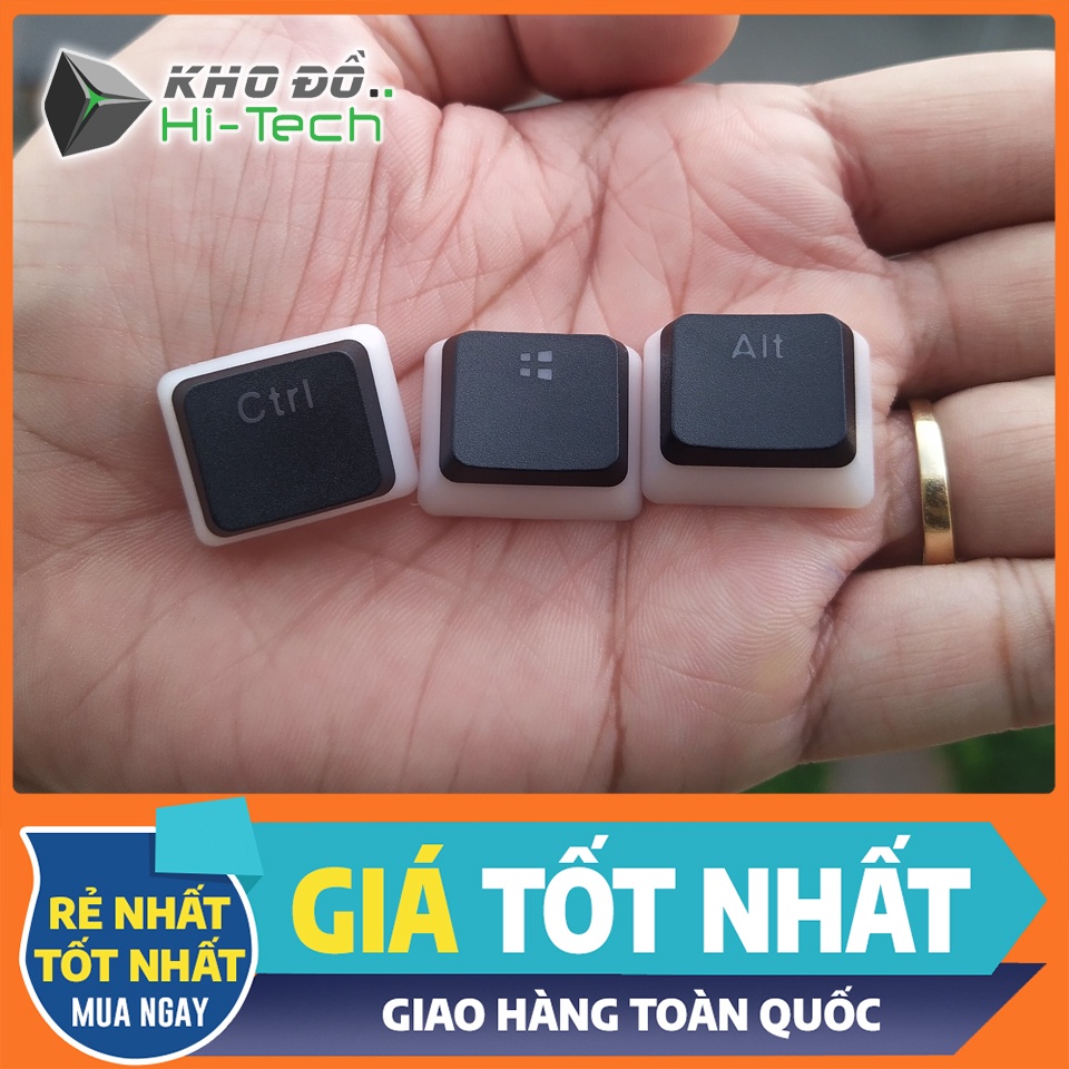 Keycap Pudding lẻ cho bàn phím cơ, xuyên led, chất liệu PBT dày dặn, in double-shot, bề mặt nhám