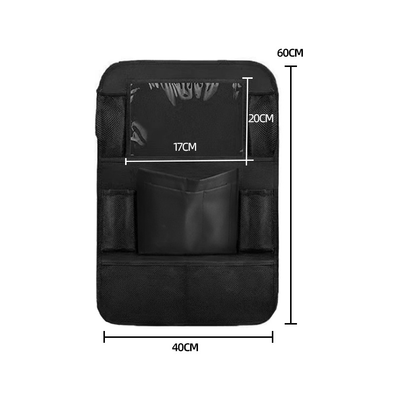 Túi Đựng Máy Tính Bảng/Máy Tính Bảng Bằng PVC Gắn Sau Ghế Ngồi Xe Hơi Với Màn Hình Cảm Ứng 40cm*60cm Cho Bé