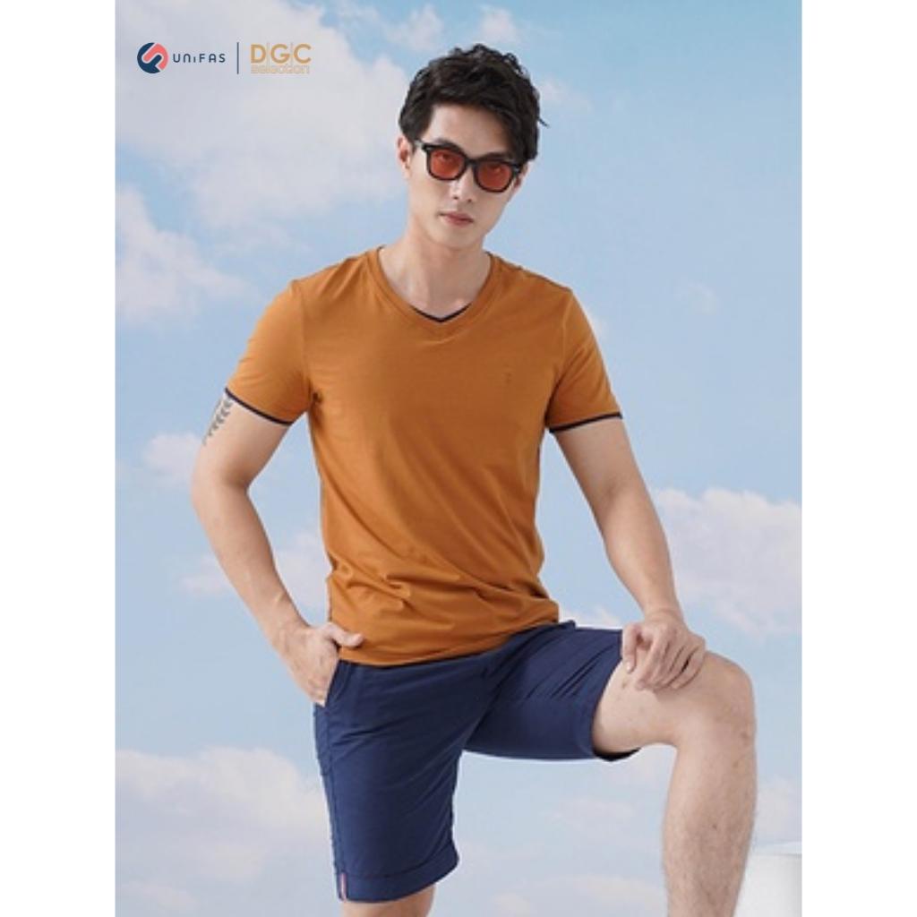 Áo T-shirt nam DGCs ngắn tay cổ tròn phong cách khỏe khoắn, chất vải cao cấp thấm hút mồ hôi SAT2006M